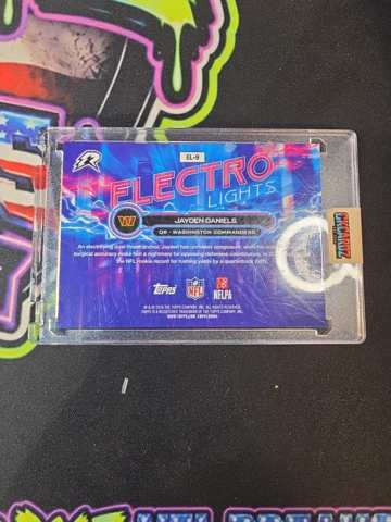 Topps Resurgence Jayden Daniels Electro Lights EL-9